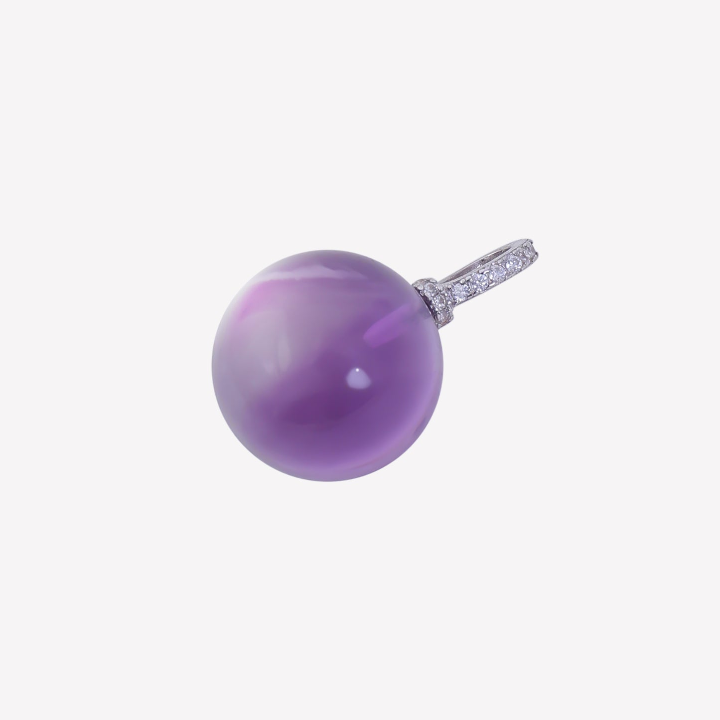 Amethyst Crystal pendants - Default Title - Luxury Crystal Pet Accessories By Helio Paw
