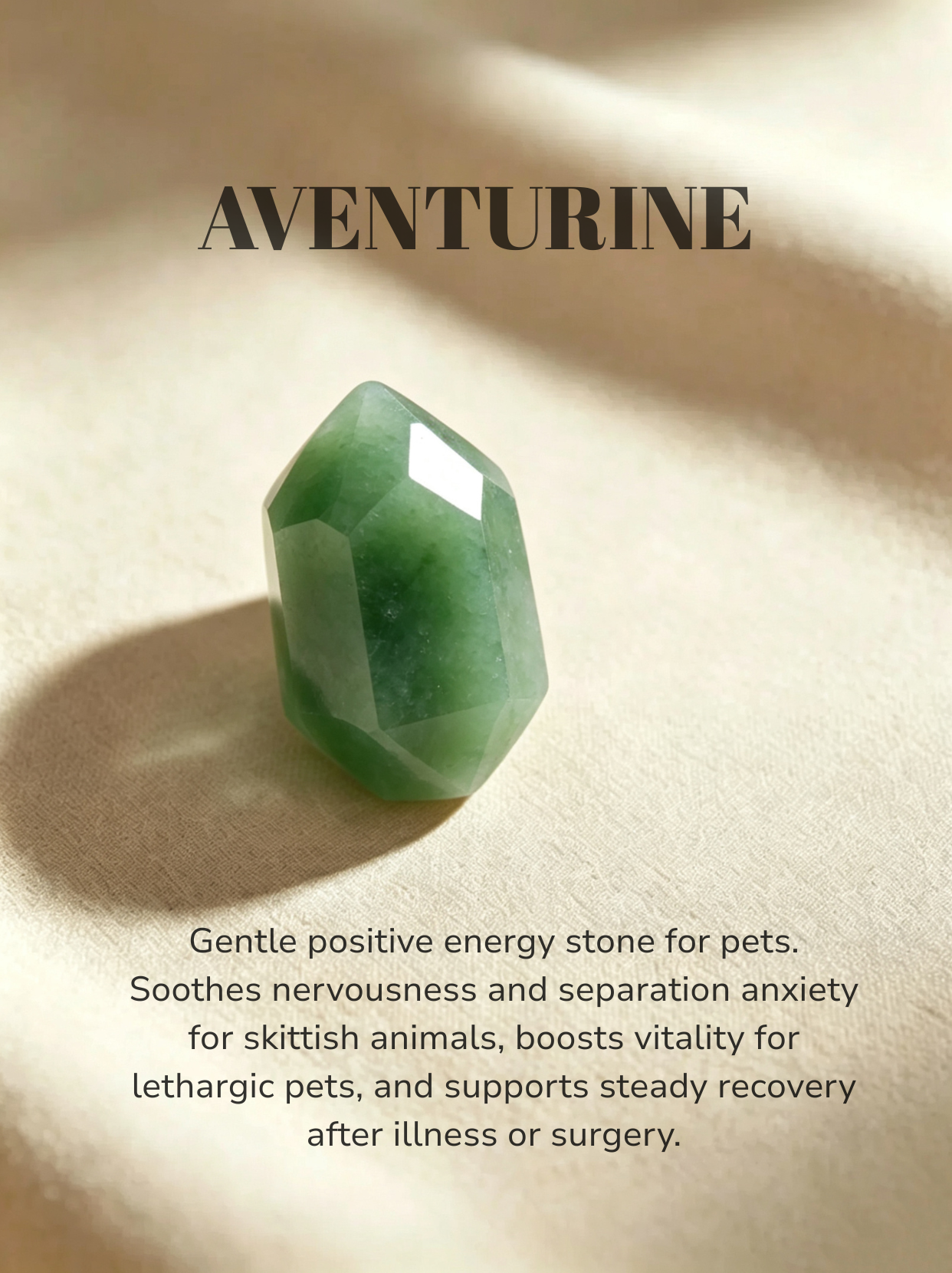 Bamboo Pearl Pet Crystal Necklace
