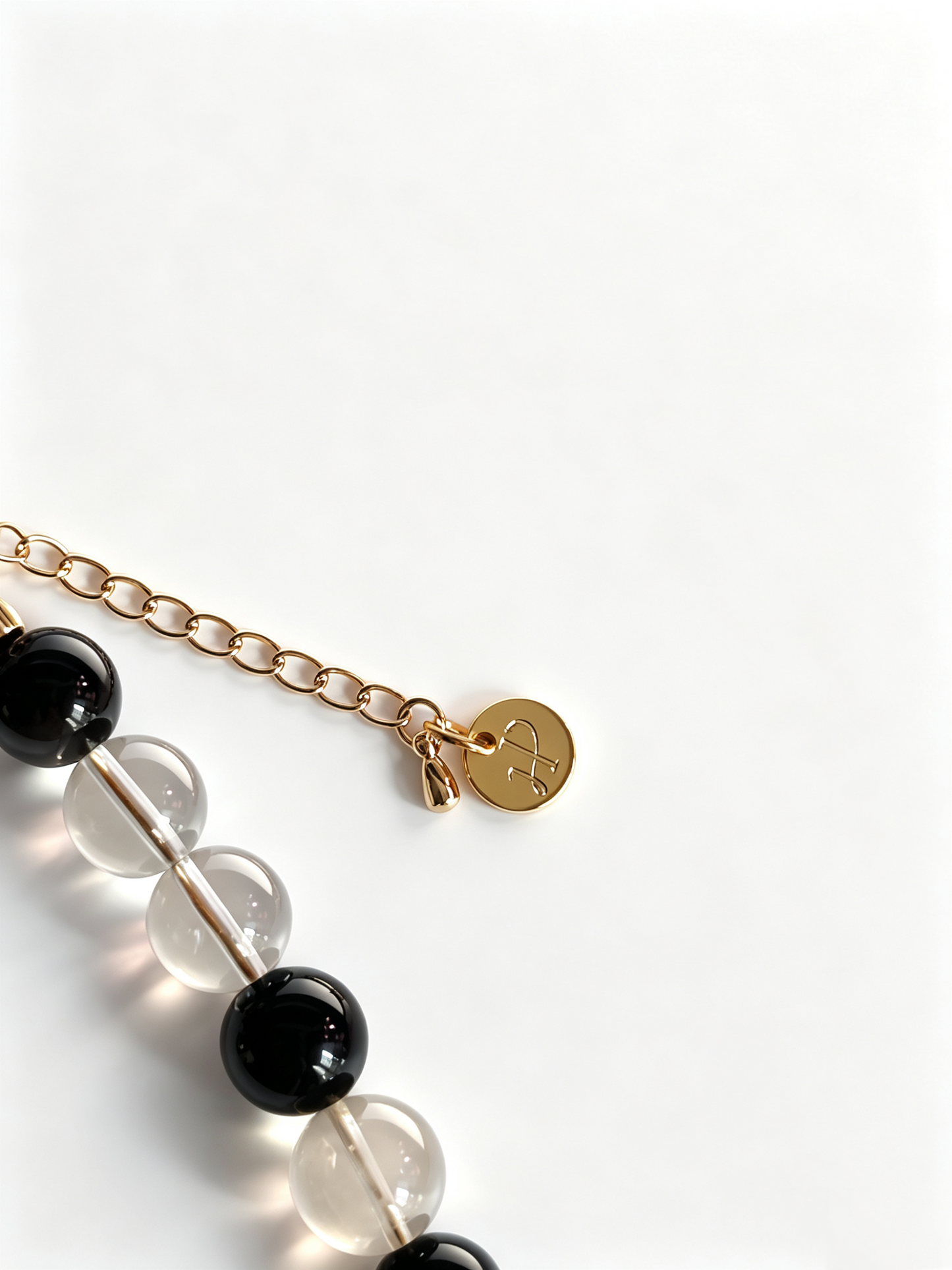 Golden Twilight Pet Crystal Necklace