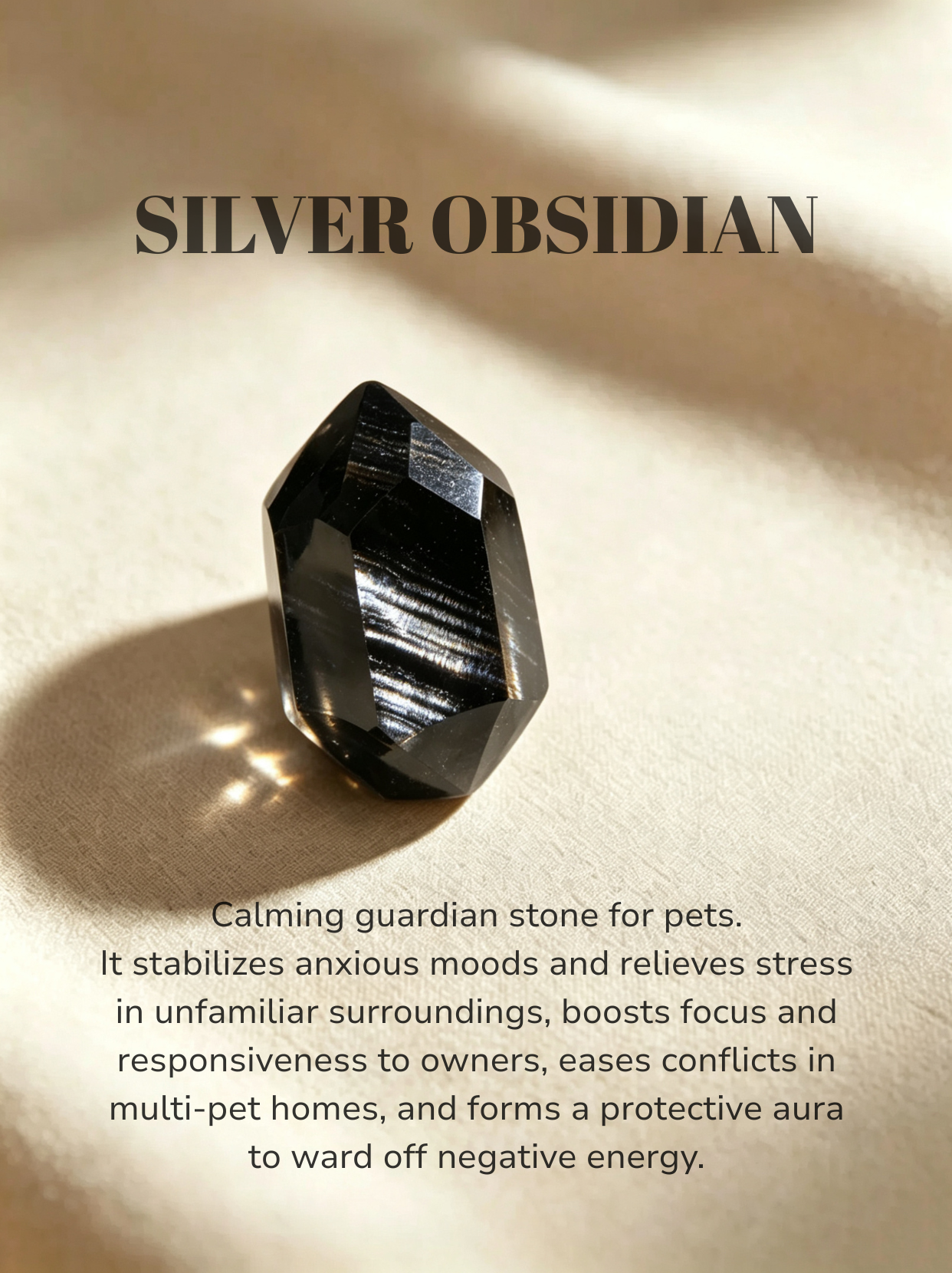 Soluna Pet Crystal Necklace
